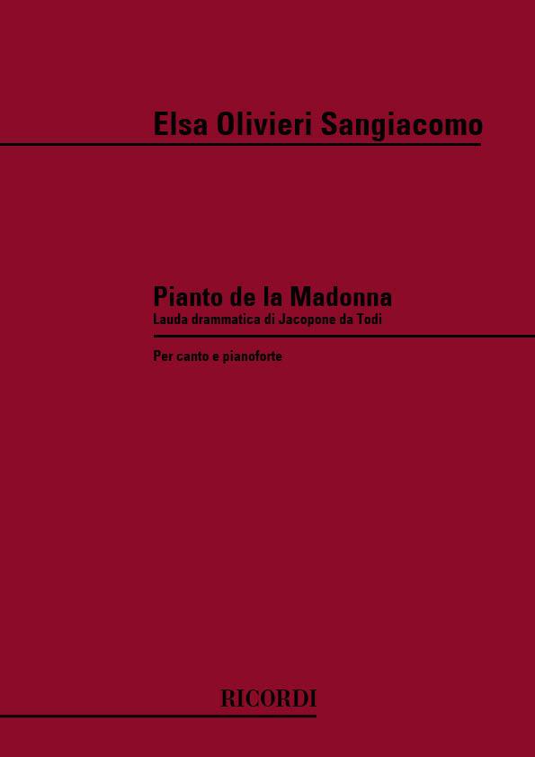 Pianto De La Madonna